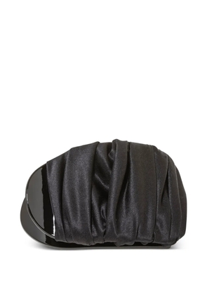 Jennifer Behr Tasha pleated clip - Black