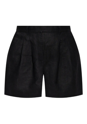 Posse pleated shorts - Black
