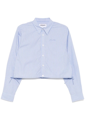 CHOCOOLATE striped shirt - Blue