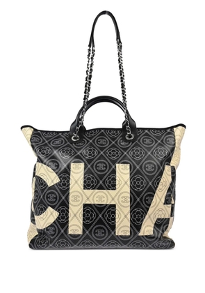 CHANEL Pre-Owned 2017 Camellia tote bag - Black