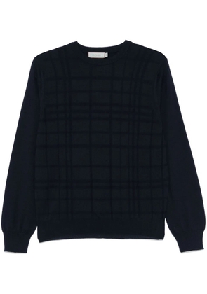 Canali merino-wool sweater - Blue