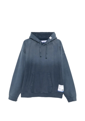 Maison MIHARA YASUHIRO Sun Faded Like hoodie - Blue