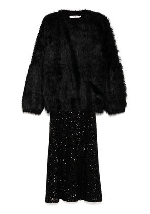 b+ab sequin dress set - Black