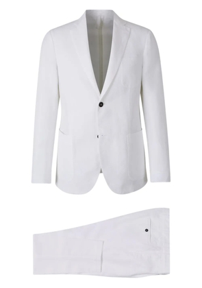 Incotex single-breasted suit - White
