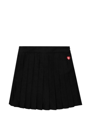 APEE™ by *A BATHING APE® pleated heart shorts - Black