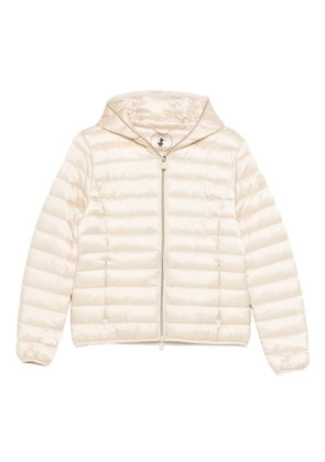 Save The Duck Alexis hooded zip-up jacket - White