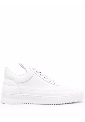 Filling Pieces logo low-top sneakers - White