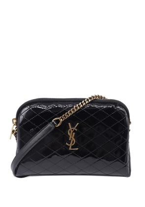 Saint Laurent Pre-Owned 2024 Gaby quilted mini crossbody bag - Black