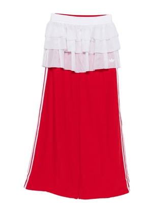 adidas layered striped trousers