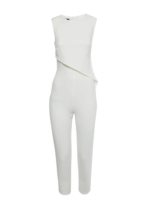 Elisabetta Franchi asymmetric jumpsuit - White