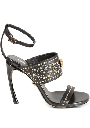 Versace Medusa heeled sandals - Black