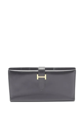Hermès Pre-Owned 2002 Bear Souffle wallet - Black