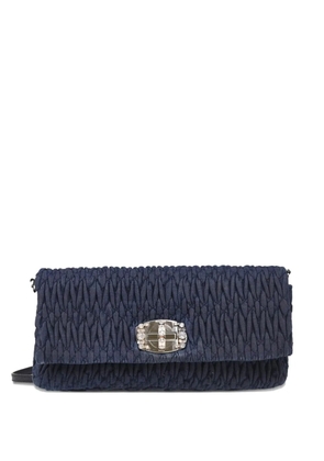 Miu Miu Pre-Owned 2010 matelassé handbag - Blue