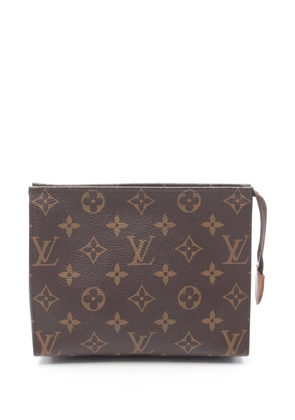 Louis Vuitton Pre-Owned 2020 Poche Toilette 19 Monogram makeup bag - Brown