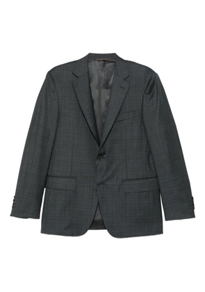 Canali checked wool suit - Grey