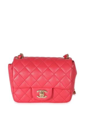 CHANEL Pre-Owned diamond-quilted Square Flap bag - Pink