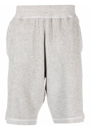 Helmut Lang elasticated track shorts - Grey