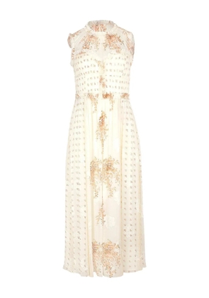 Ulla Johnson Kasia floral-print dress - Neutrals