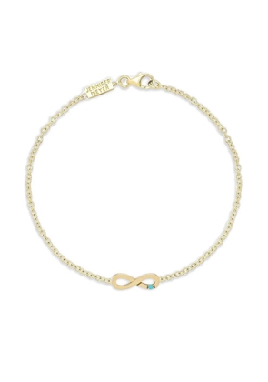 Jennifer Meyer infinity turquoise bracelet - Gold