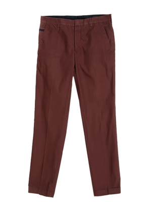 Prada Pre-Owned cotton chino trousers - Brown