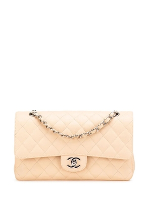 CHANEL Pre-Owned 2008-2009 Medium Classic Caviar Double Flap shoulder bag - Brown