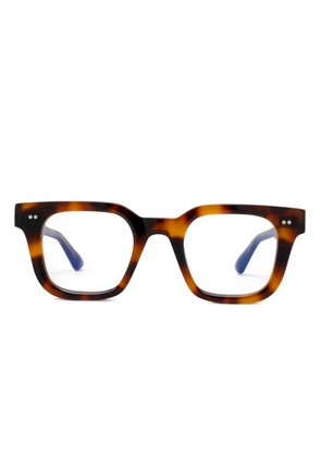 Chimi tortoiseshell square-frame glasses - Brown
