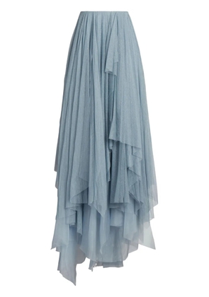 Ralph Lauren Collection Alvey tulle maxi skirt - Blue