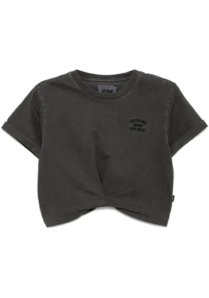 izzue crew-neck T-shirt - Grey