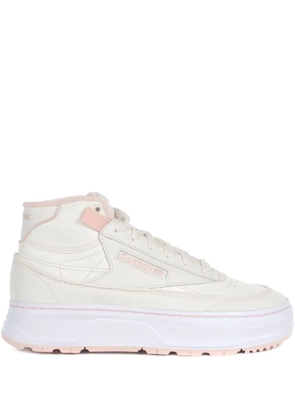 Reebok club c geo mid trainers - White