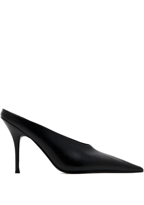 Femme La Xaden pointed-toe mules - Black