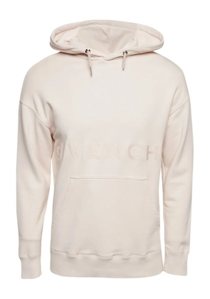 Givenchy Pre-Owned embroidered-logo hoodie - Pink