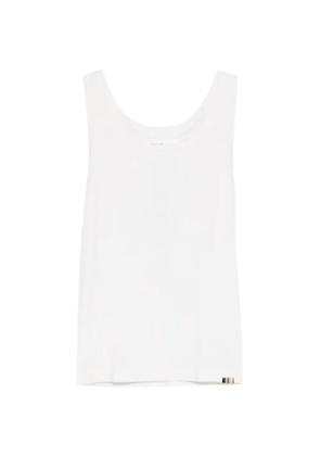 extreme cashmere Nº453 Claudia scoop-neck tank top - White