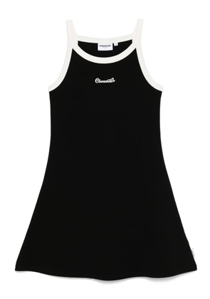 CHOCOOLATE logo mini dress - Black