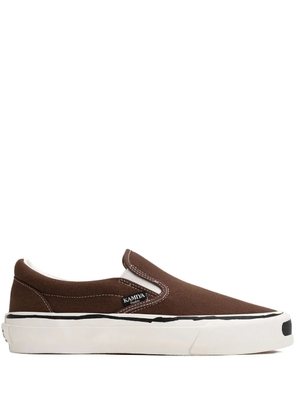 KAMIYA Cornell slip-on sneakers - Brown