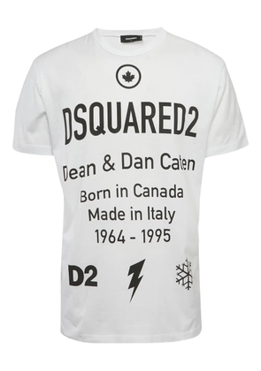 DSQUARED2 logo-print t-shirt - White