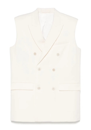 WARDROBE.NYC double-breasted waistcoat - White