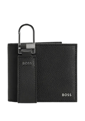 BOSS wallet and keyring set - Black