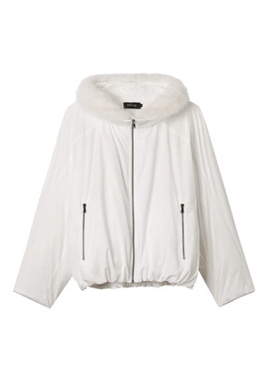 tout a coup faux-fur hooded jacket - Neutrals