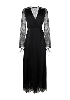 Carine Gilson long déshabilllé nightgown - Black