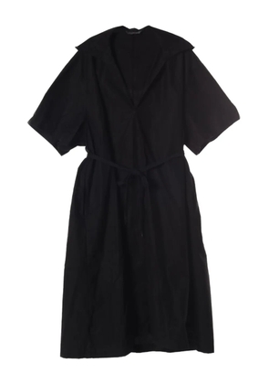 Balenciaga Pre-Owned 2010s hooded belted dress - Black