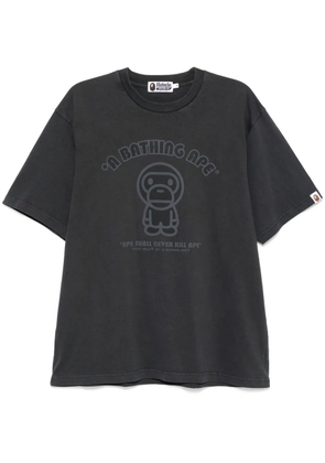A BATHING APE® garment-dye baby milo T-shirt - Black