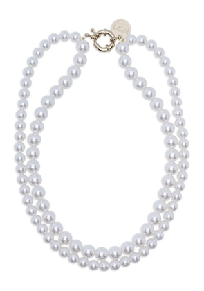 Nº21 double-layer pearl necklace - Neutrals