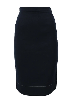 Prada Pre-Owned pencil midi skirt - Blue