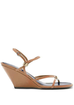 Proenza Schouler strappy wedge sandals - Brown