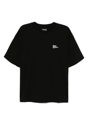 izzue logo-print T-shirt - Black