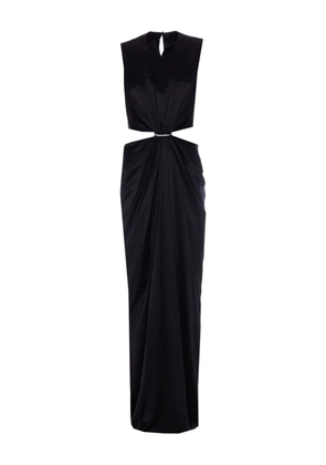 Max Mara silk satin dress - Black