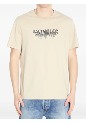 Moncler logo-detail short-sleeve T-shirt - Neutrals