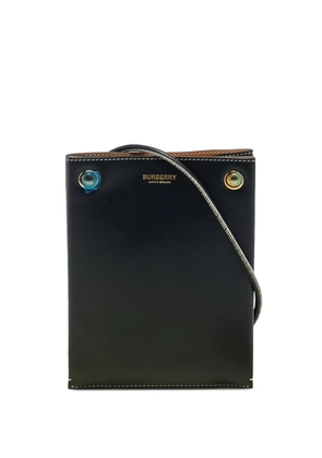 Burberry Pre-Owned leather cross body bag - Black