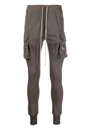 Rick Owens drawstring-waist tapered trousers - Brown