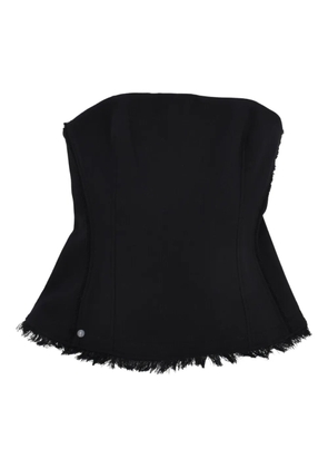 Simkhai Theodora fringed top - Black